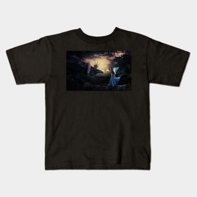 Defiance Kids T-Shirt by vacuumslayer